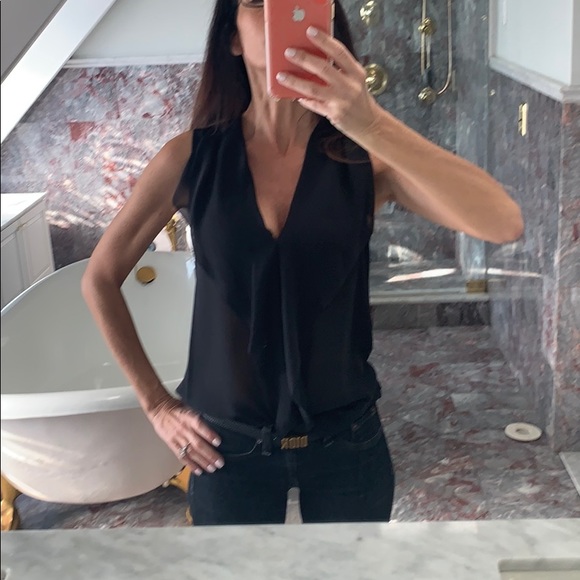 Babaton Tops - Silk babaton sleeveless shirt.